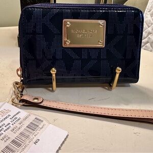 Michael Kors Navy Blue Wallet